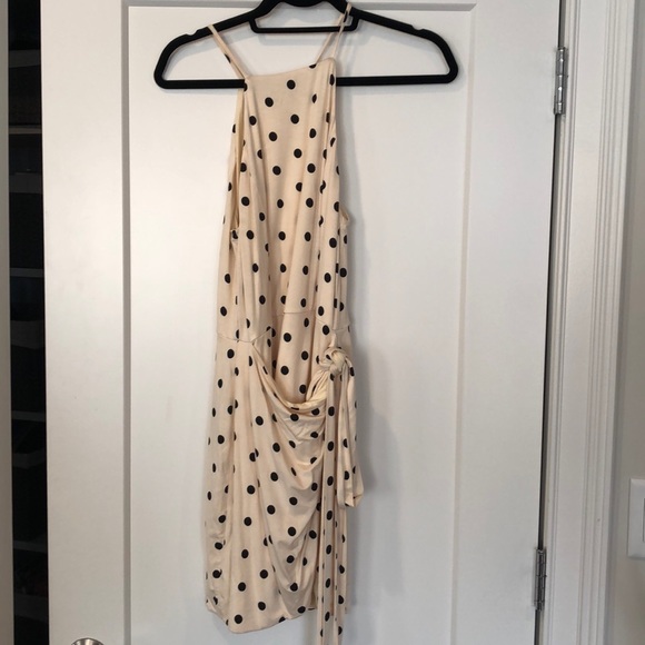 XRevolve RYA Dress Ivory Polka Dot - Picture 3 of 4